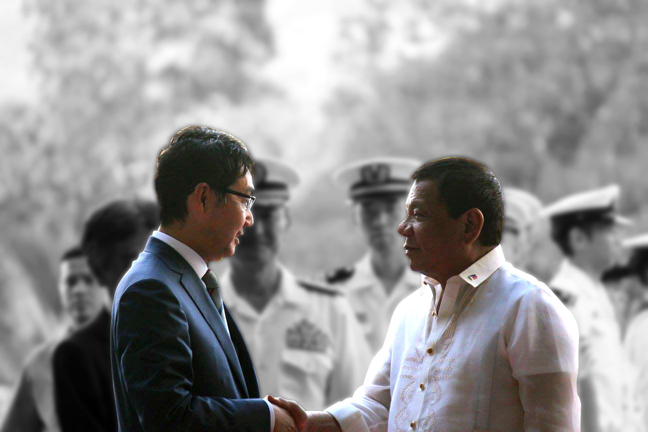 President Rodrigo Duterte at Subic Bay
