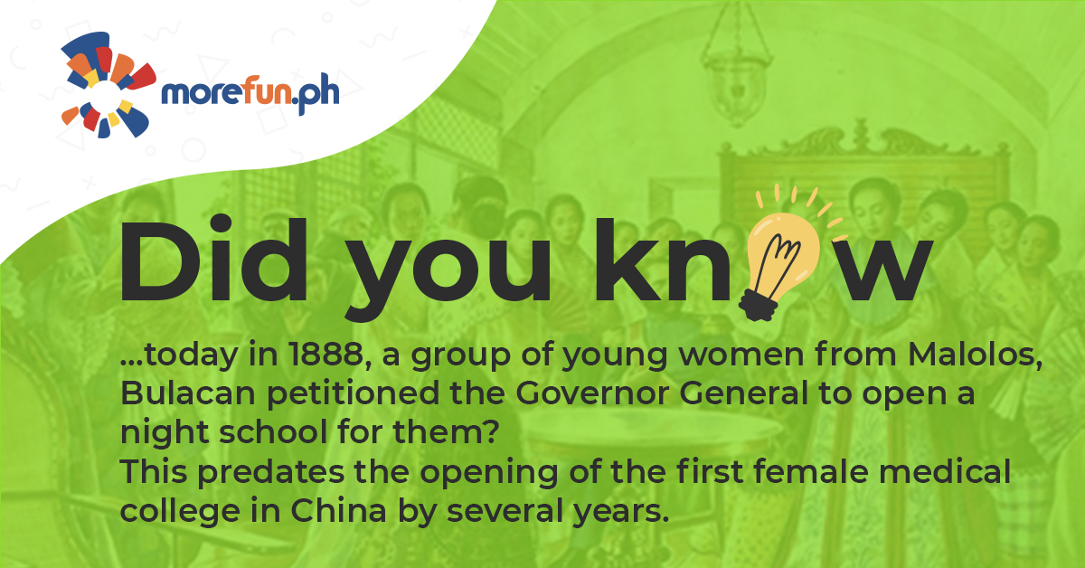 Did You Know…? (The Women of Malolos)