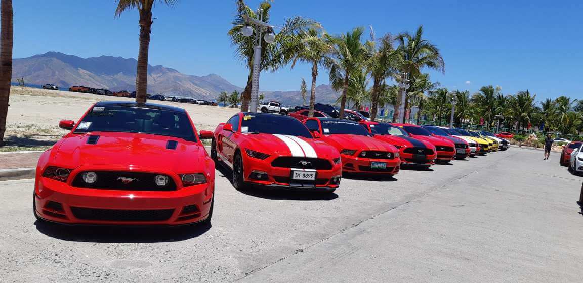 100+ Ford Mustang, Ranger, Everest Cars Spotted at the Lighthouse Marina Resort